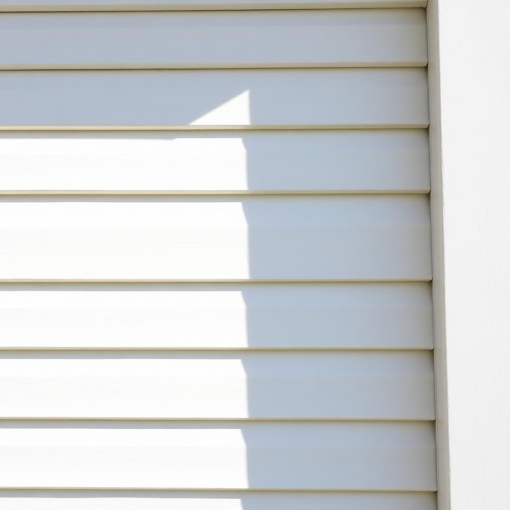 After — Vinyl siding